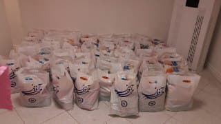 کانون جوانان مهرآفرین اقدام به توزیع پک به مناسبت ماه مبارک رمضان کردند