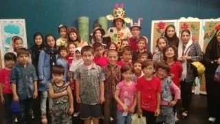 کودکان مهرآفرین به تماشای تئاتر موزیکال "کلوچه های خدا" رفتند