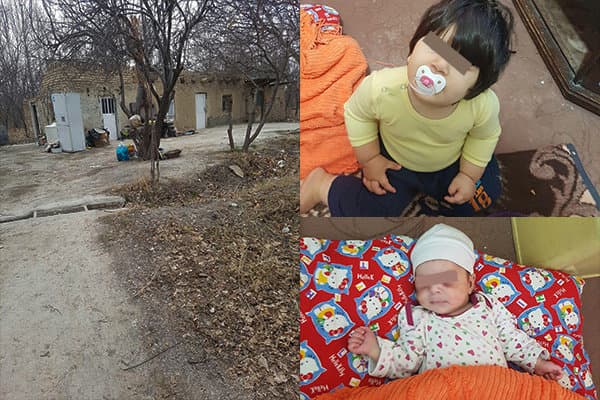 ضرب و شتم دو کودک چند ماهه توسط مادر/ ۲۵ روز زندگی در باغ