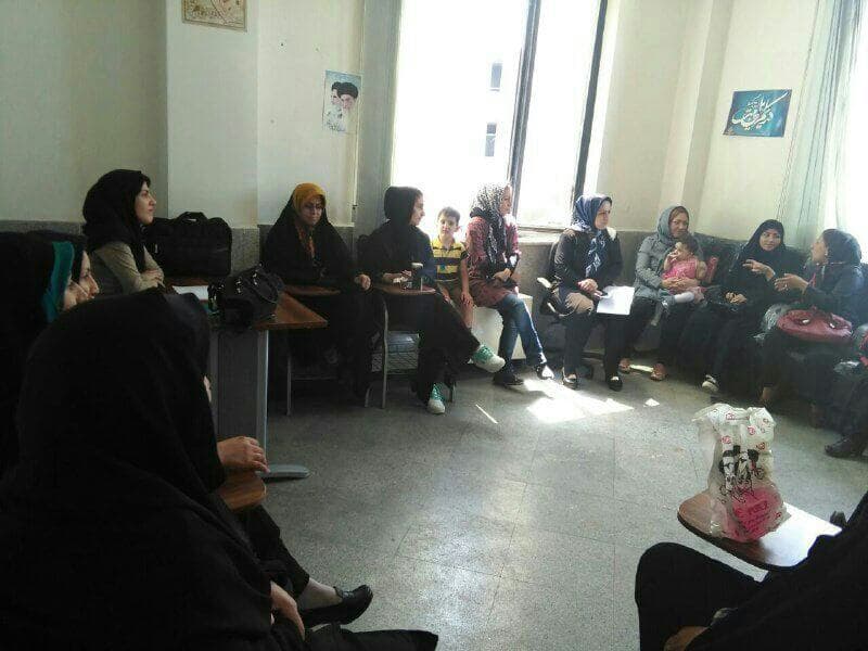 فعالیت مهرآفرین در منطقه حصار کرج