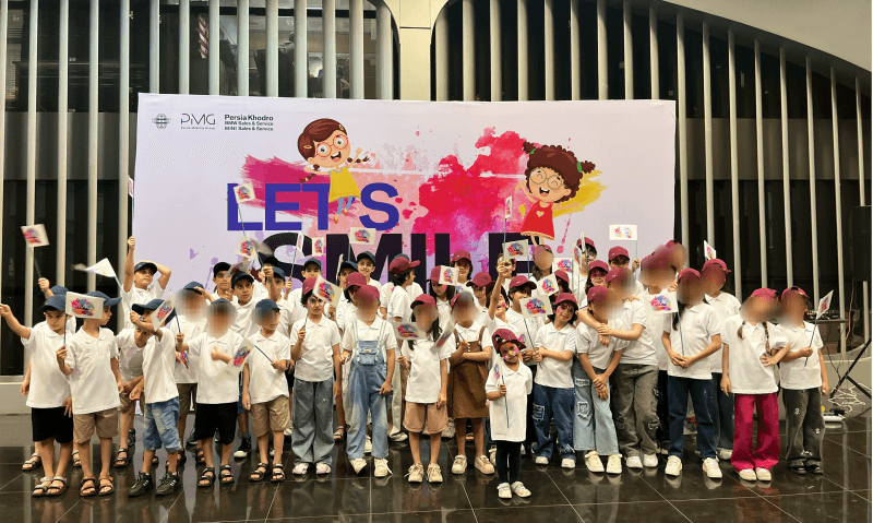 پرشیا خودرو میزبان آینده‌سازان کوچک