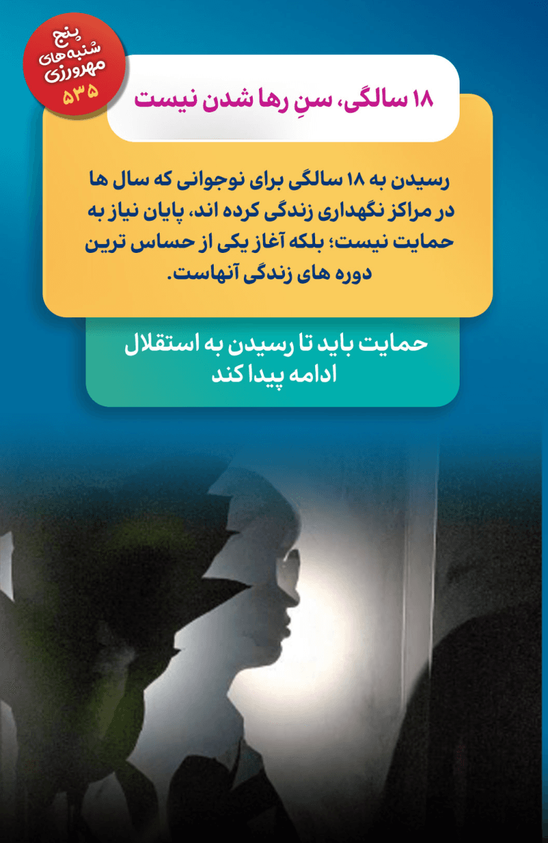 ۱۸ ساله که شوم، کجا باید بروم؟